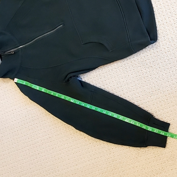 Lululemon Scuba Oversized Funnel Neck 1/4 Zip Pullover, Rainforest GreenWm's M/L - Picture 12 of 16